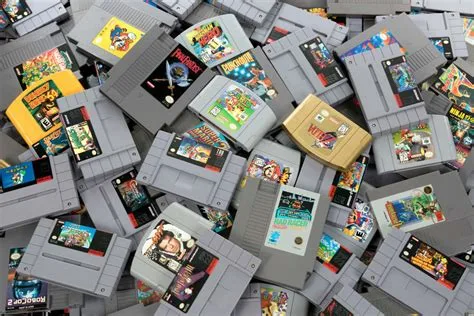 Old cartridges might be found in the collection of a retro gamer