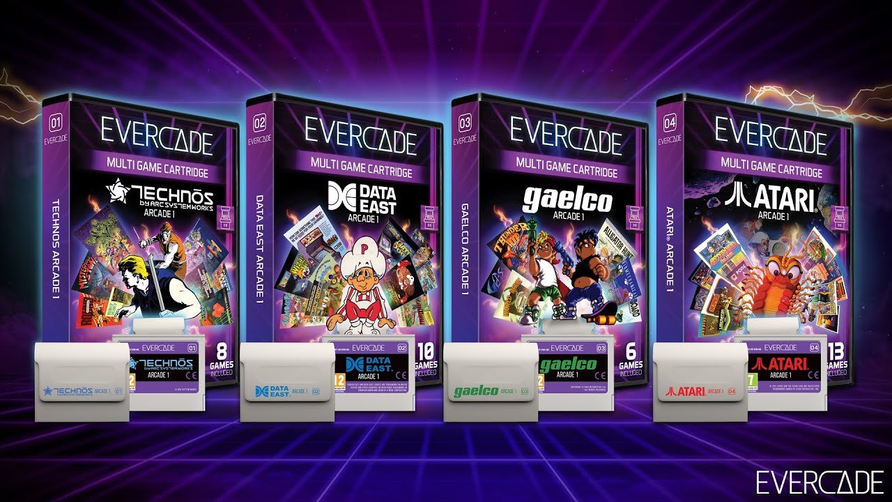 Four New Evercade Arcade Collections Announced