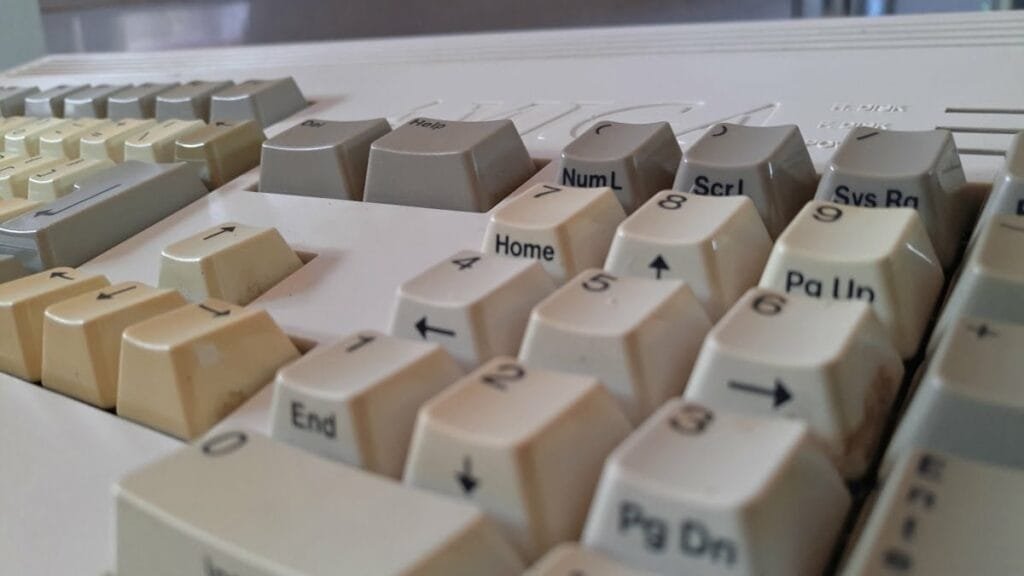 Amiga 1200 number pad