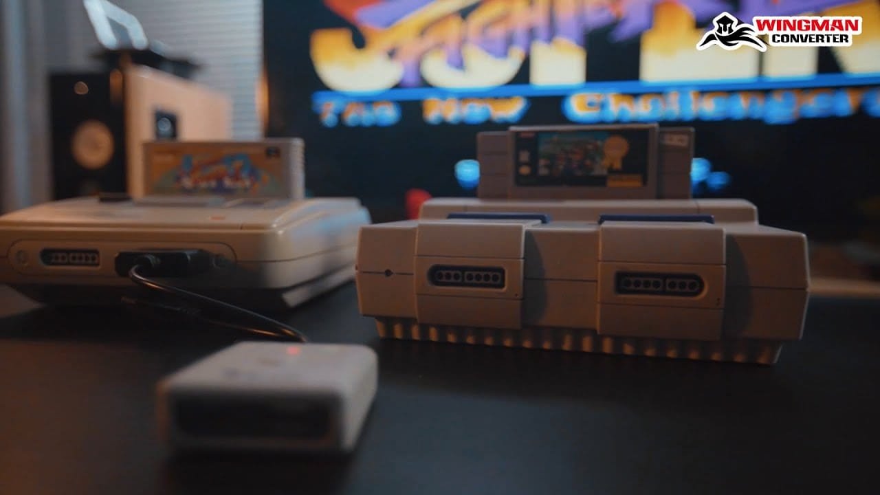 Wingman SNES controller converter