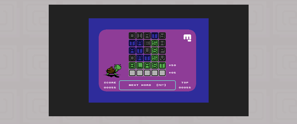 Turdle: Wordle Clone for the C64