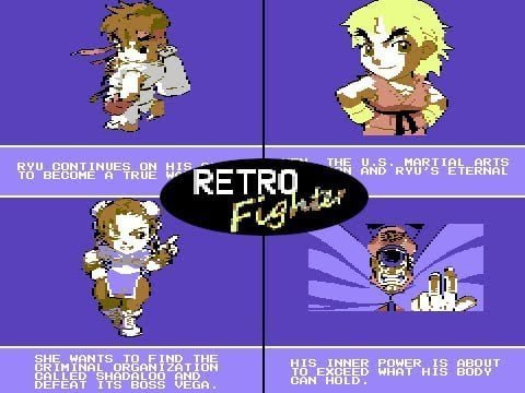 Retro Fighter C64 Fighting Game Engine Demoed on YouTube