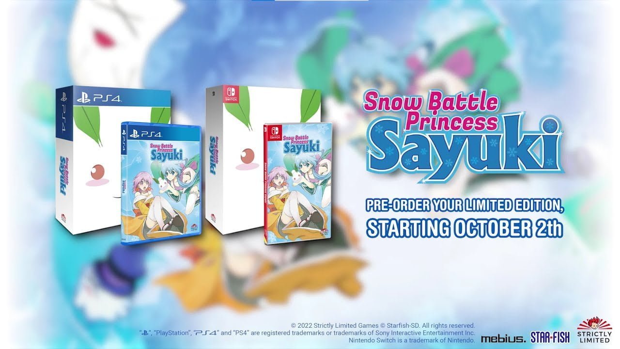 Snow Battle Princess Sayuki Gets Switch and PS4 Release