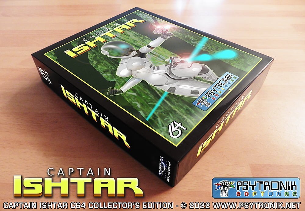 Coming Soon from Psytronik: New C64 Game Captain Ishtar