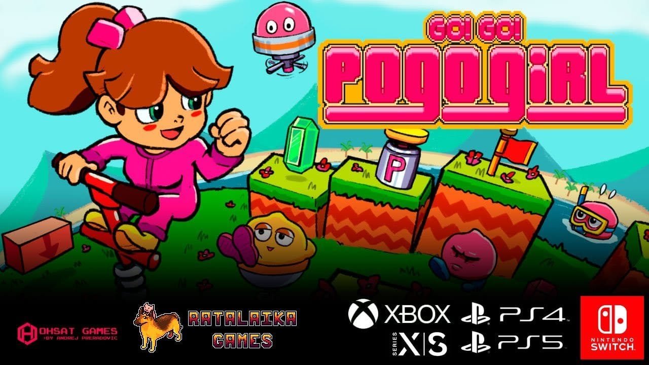 Go! Go! PogoGirl 90s-Style Platformer Out on Current Consoles