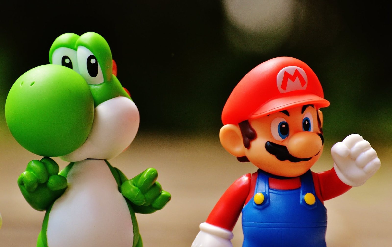 Yoshi and Mario
