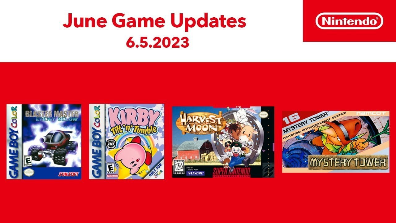 More Nintendo Classic Games Come to Switch