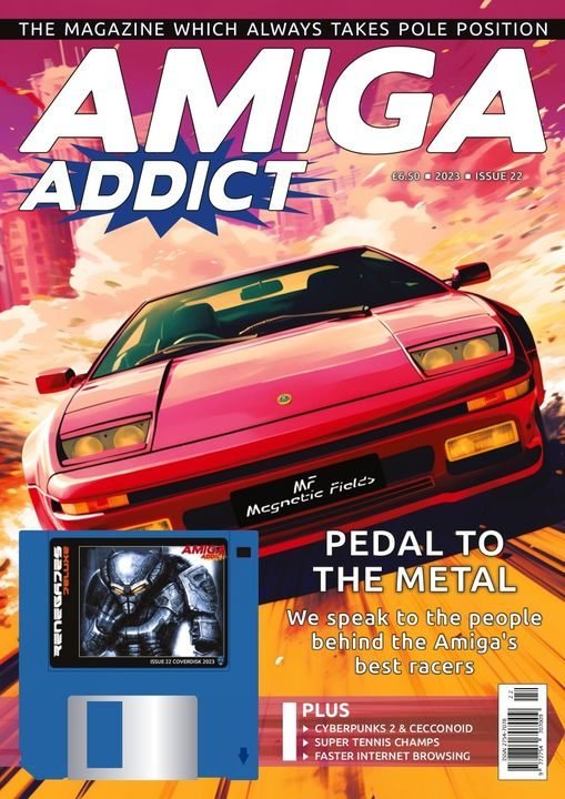 Lotus Esprit Turbo Challenge cover for Amiga Addict 22