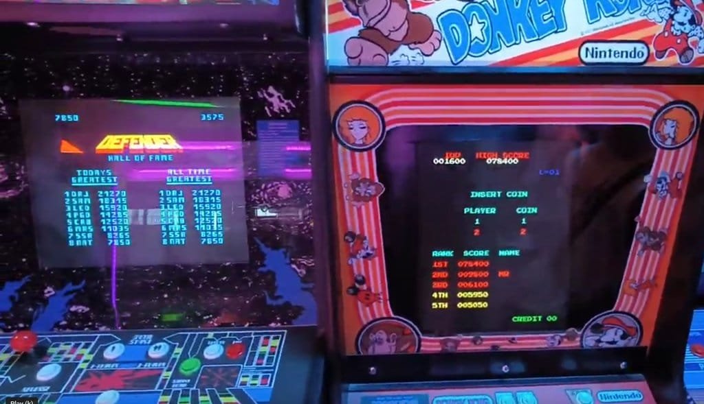 Classic arcades in Whitby