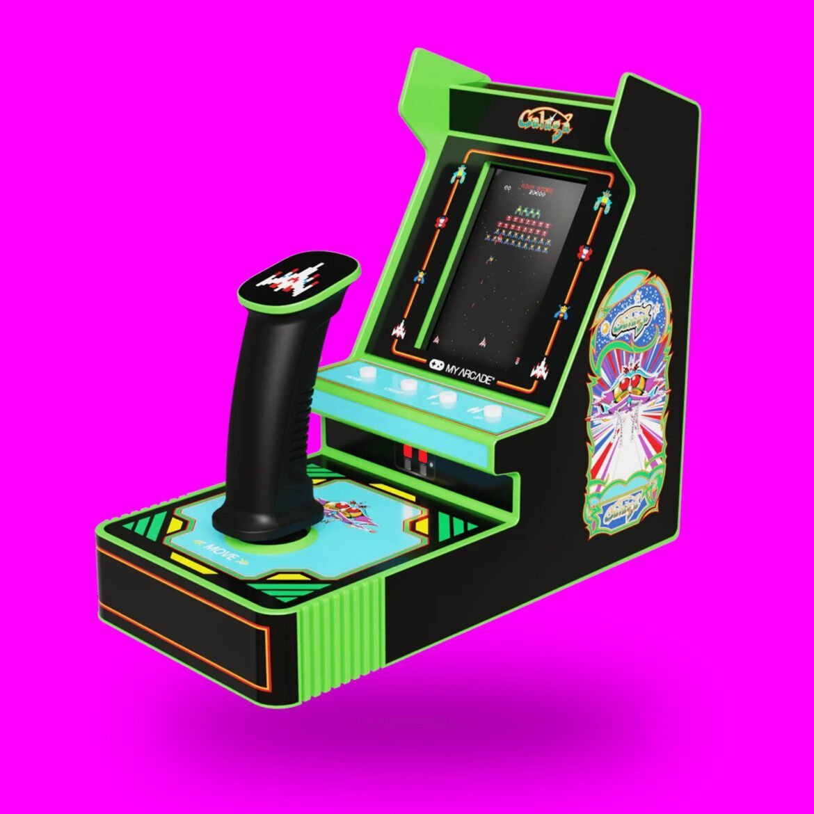 My Arcade’s Galaga Joystick Puts Nostalgia in the Palm of Your Hand