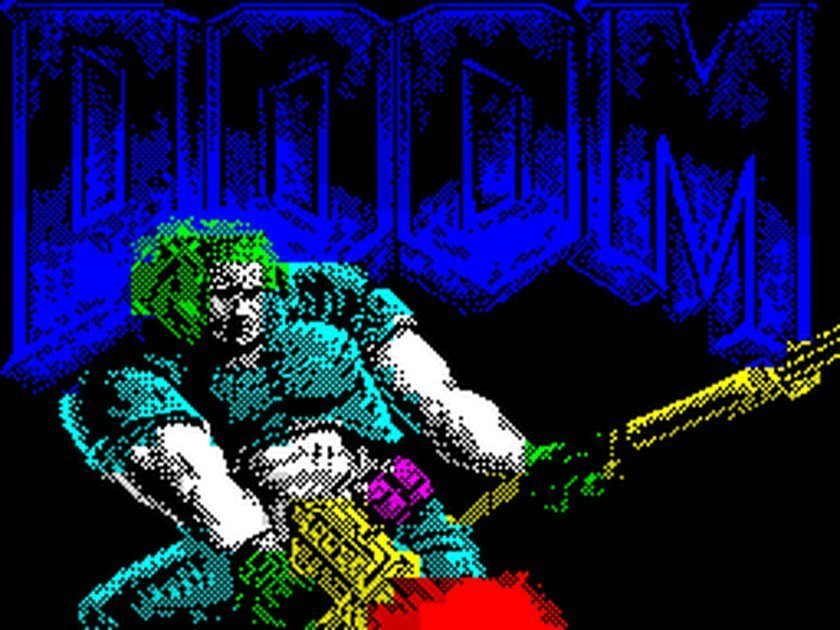 DOOM on the ZX Spectrum 128k Is Real