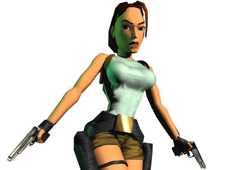 Lara Croft, the most recognizable Video game girl