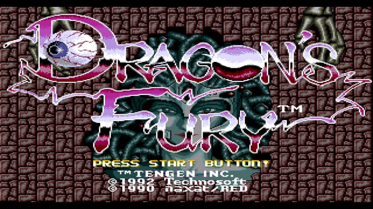 Dragon's Fury pinball game