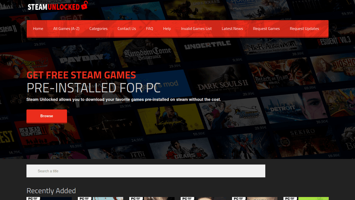 Is Steamunlocked safe or legit? It's piracy, of course it isn't!