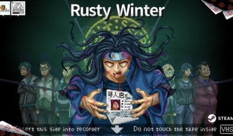 Rusty Winter retro-style game