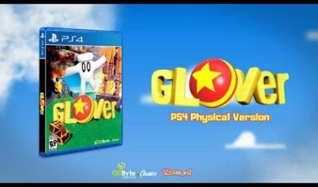 Glover physical edition for PS4