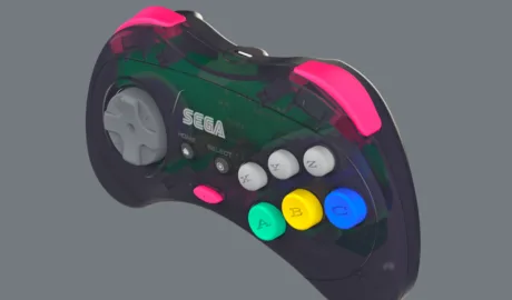Sega Saturn model 2 controller