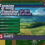 Farming Simulator 16-Bit Edition title screen