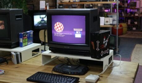 Multisystem2 console running Amiga