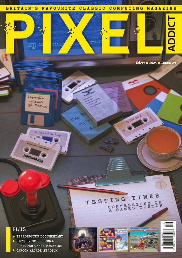 Confessions Of A Games Tester - Issue 29 Pixel Addict magazine 2025