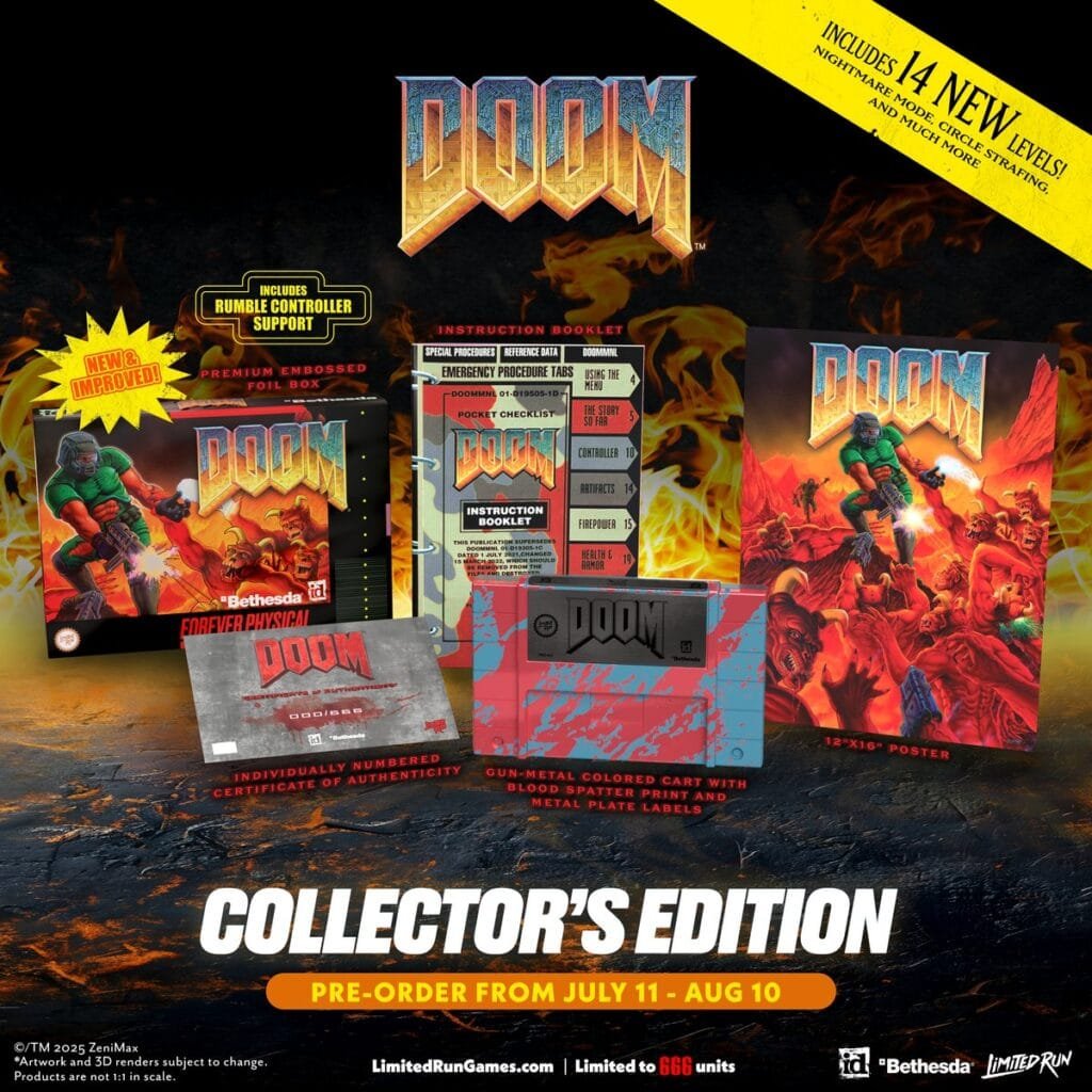 DOOM on SNES collectors edition