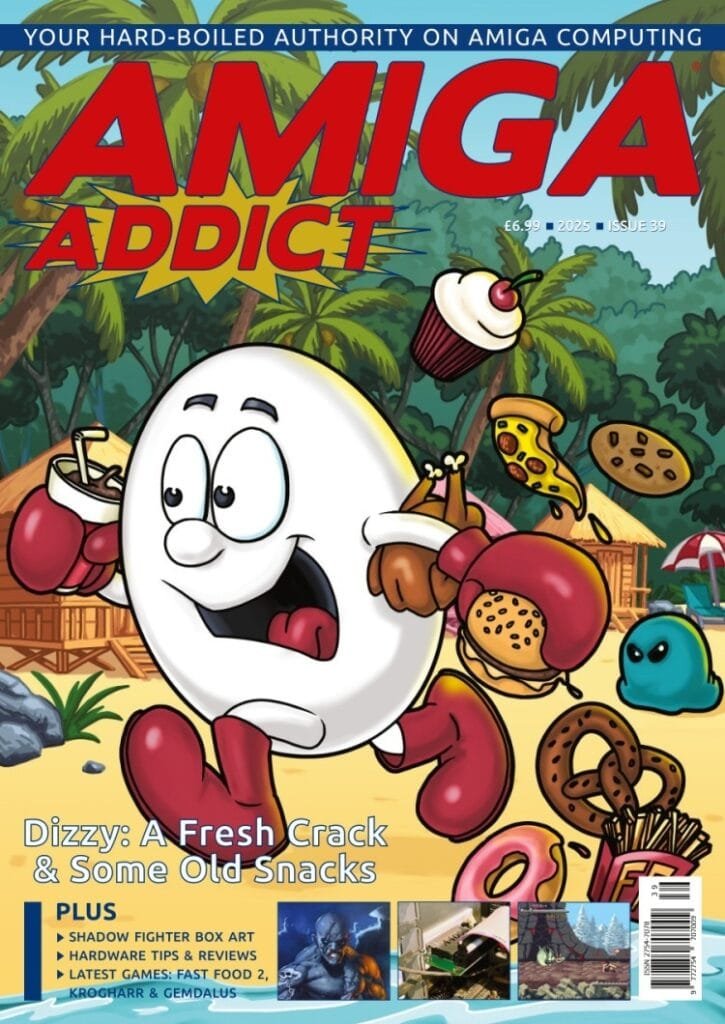Dizzy in Amiga Addict 39