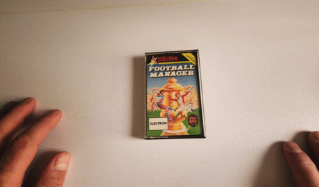 Football Manager cassette box BBC Micro