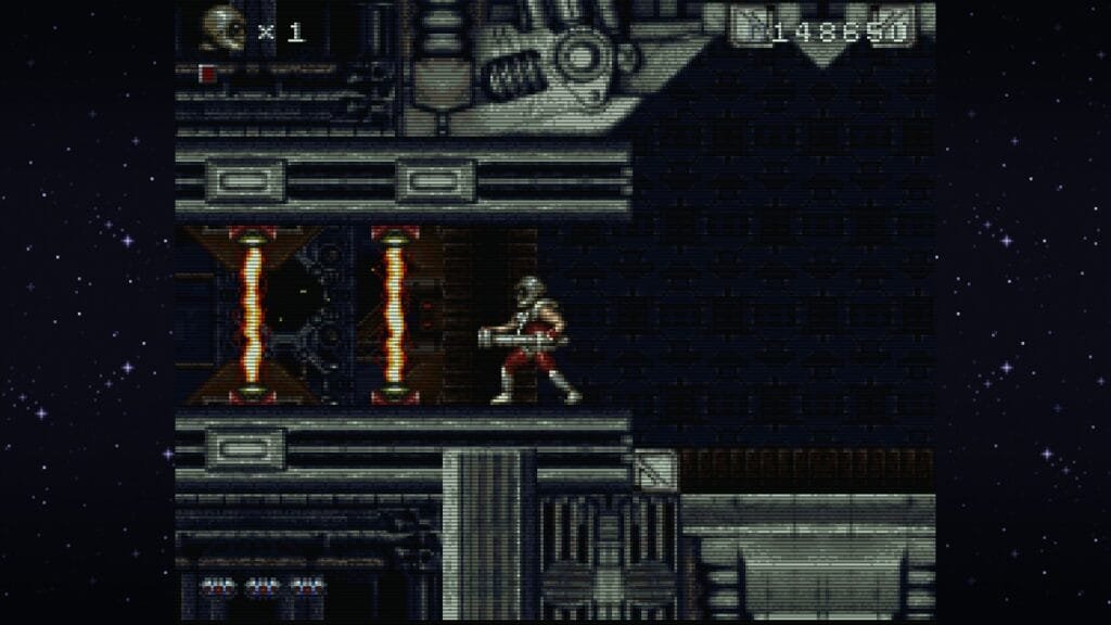 Rendering Ranger R² with CRT filter