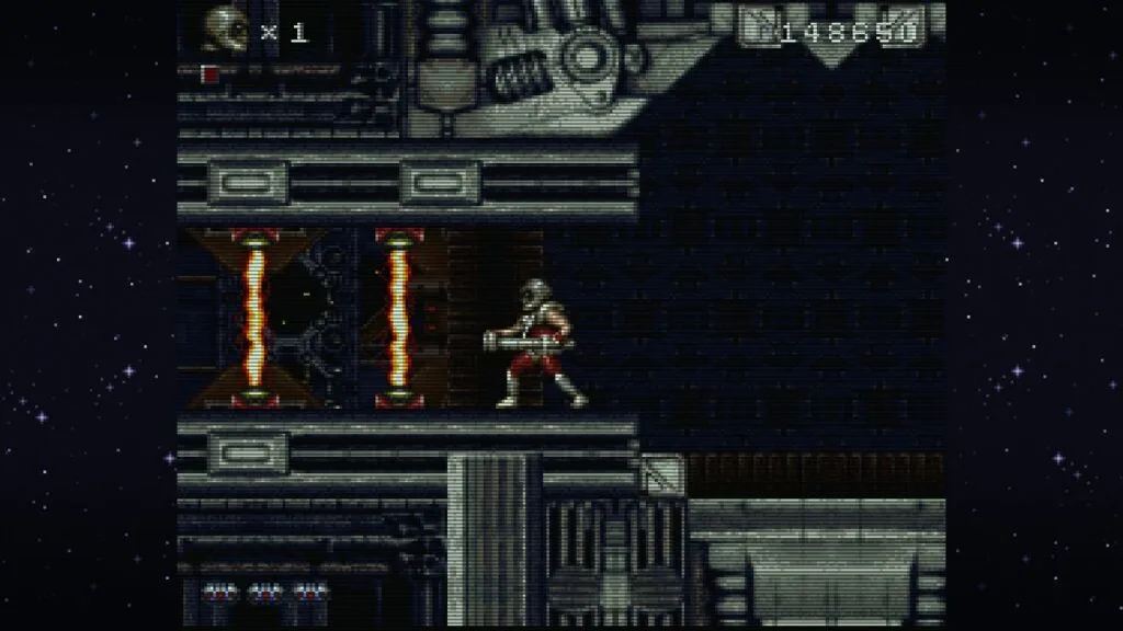 Rendering Ranger R² with CRT filter