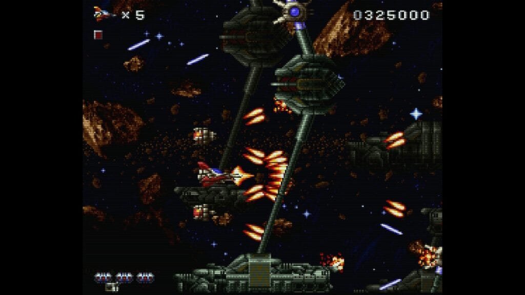 Rendering Ranger R² shoot em up level