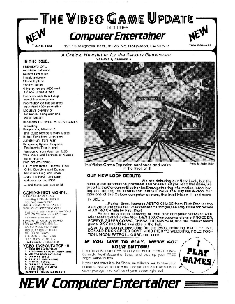 Computer Entertainer, part of The Video Game Update