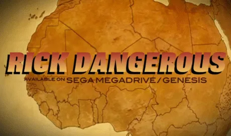 RIck Dangerous for SEGA Mega Drive/Genesis