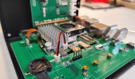 Raspberry Pi 5 in case