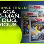 GALAGA, PAC-MAN Double Feature, Dig Dug, and Xevious arrive on cartridge for the Atari 2600+ and 7800+
