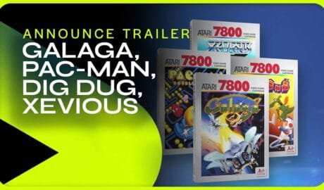 GALAGA, PAC-MAN Double Feature, Dig Dug, and Xevious arrive on cartridge for the Atari 2600+ and 7800+