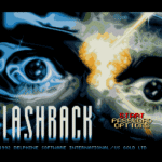 Flashback Amiga menu screen