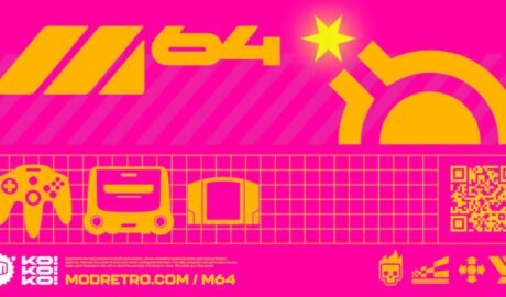 Modretro M64 promo card