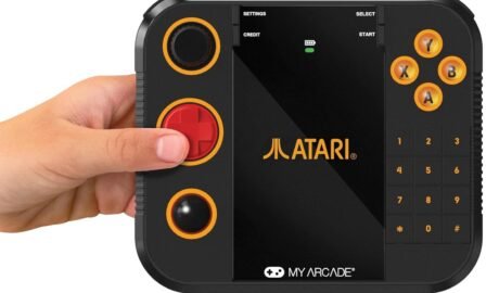 My Arcade has announced a new officially licensed Atari Gamestation gamepad, designed to work with both the Atari Gamestation Go and Gamestation Mega