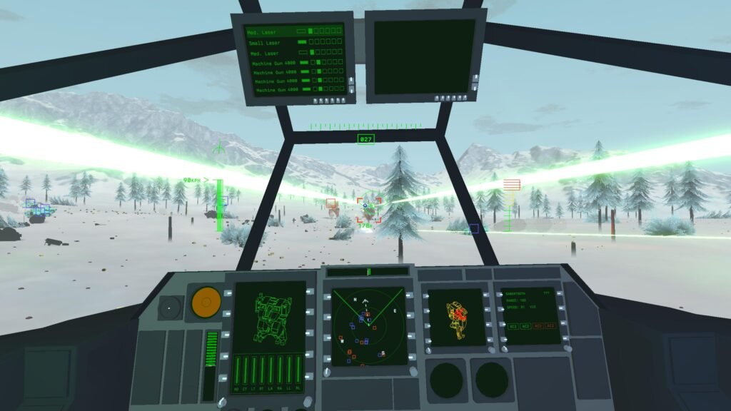 Steel Bounty cockpit view