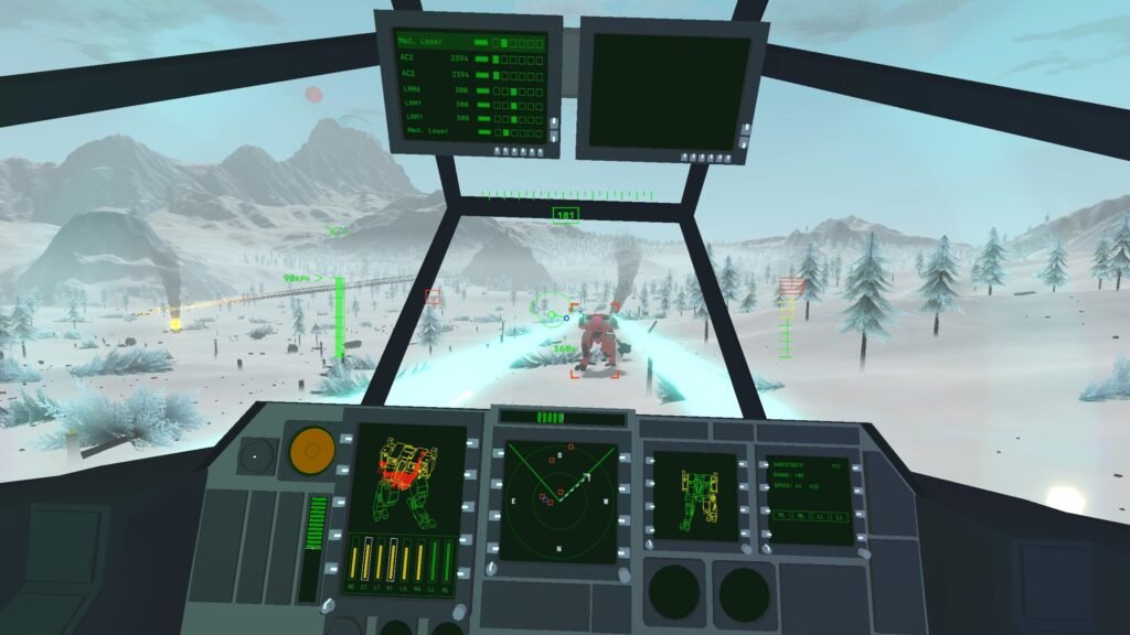 Steel Bounty cockpit view