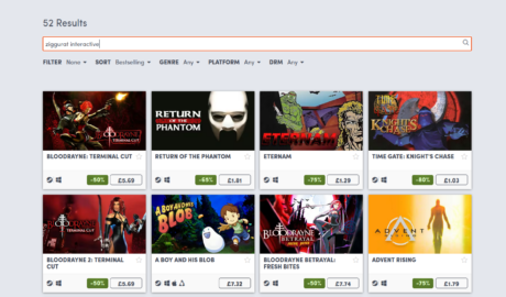 Ziggurat Humble Bundle sale
